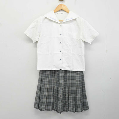 【中古】北海道 北海道大麻高等学校 女子制服 2点 (ブラウス・スカート) sf076588