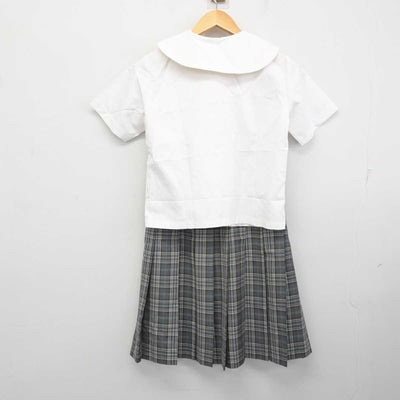 【中古】北海道 北海道大麻高等学校 女子制服 2点 (ブラウス・スカート) sf076589