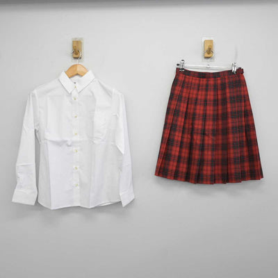 【中古】北海道 北海道芸術高等学校 女子制服 5点 (ブレザー・ニット・シャツ・スカート) sf076593