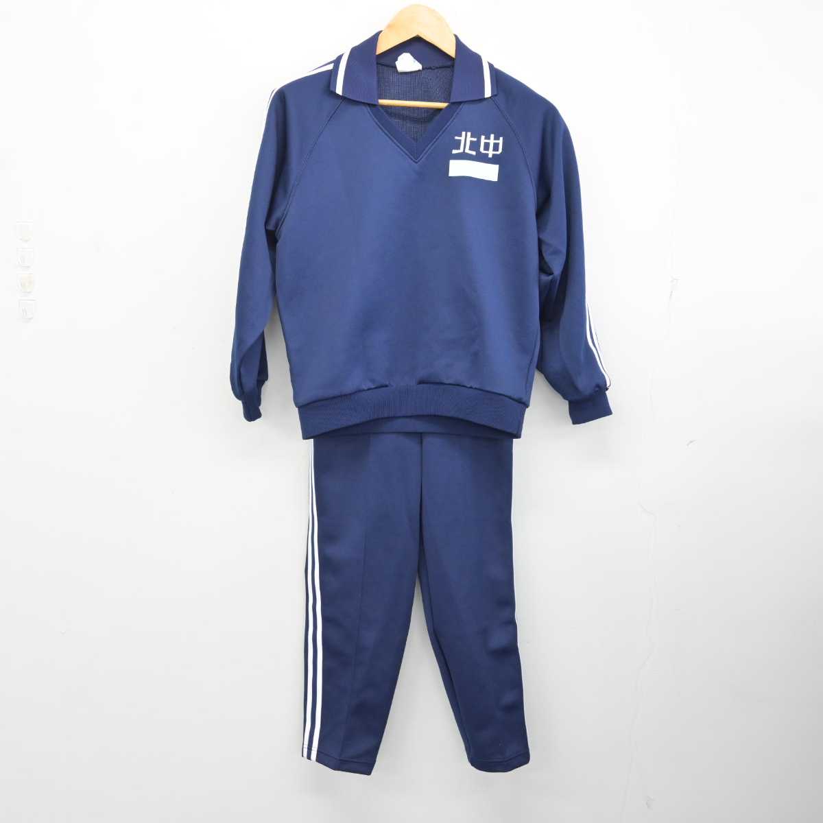 【中古】愛知県 みよし市立北中学校 女子制服 2点 (ジャージ 上・ジャージ 下) sf076602