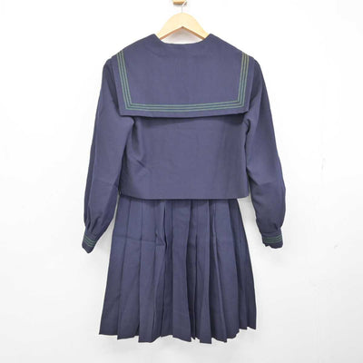 【中古】大阪府 大阪成蹊女子高等学校/旧制服 女子制服 3点 (セーラー服・スカート) sf076607