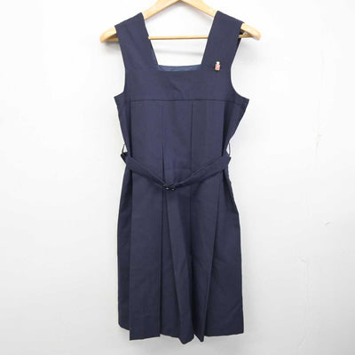 【中古】山口県 萩光塩学院高等学校 女子制服 4点 (ブレザー・ジャンパースカート) sf076612