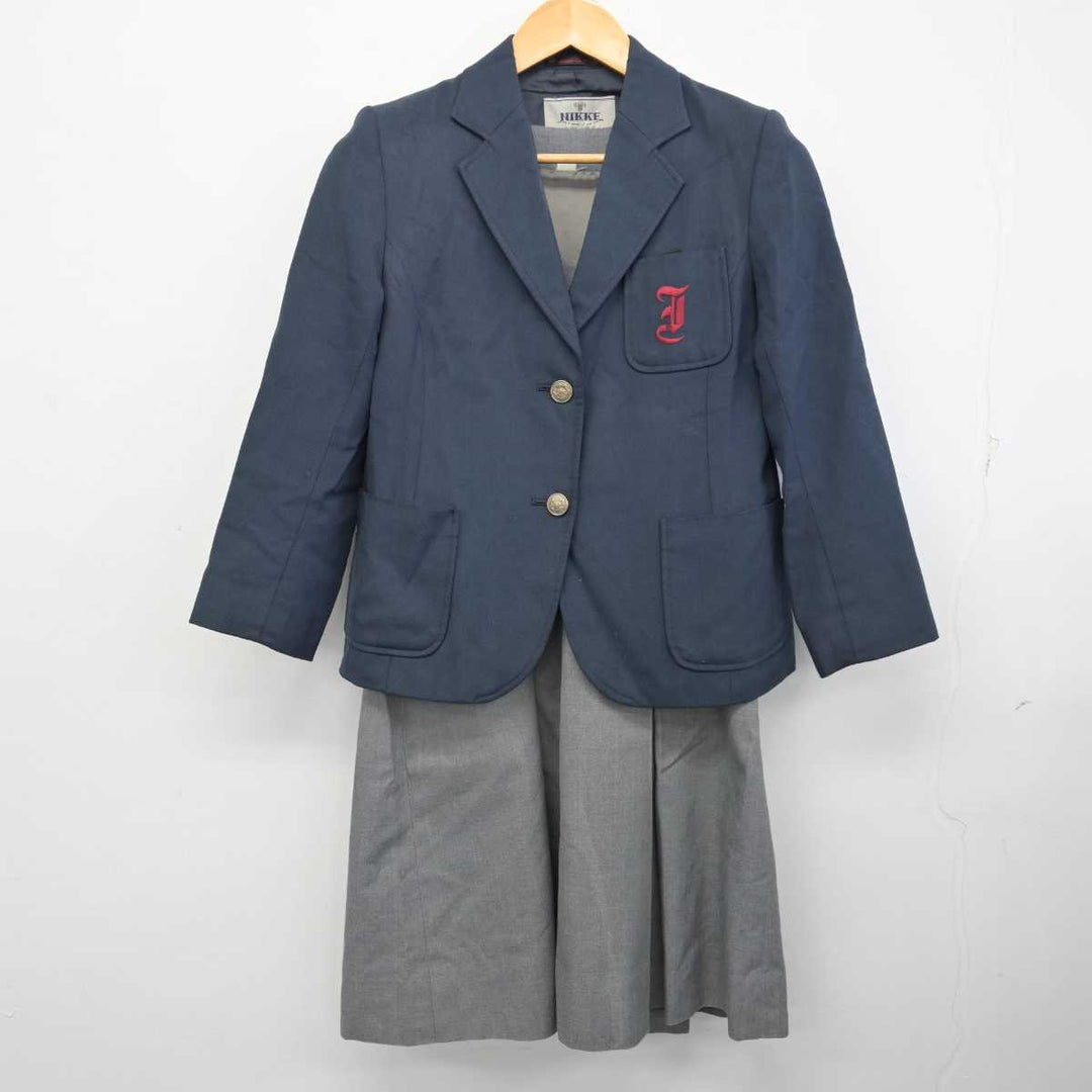 中古】兵庫県 今津中学校 女子制服 3点 (ブレザー・ジャンパースカート・スカート) sf076614 | 中古制服通販パレイド