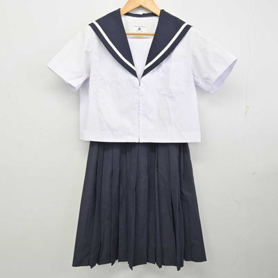 【中古】愛知県 日進北中学校 女子制服 3点 (セーラー服・スカート) sf076625