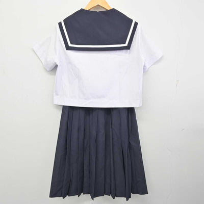 【中古】愛知県 日進北中学校 女子制服 3点 (セーラー服・スカート) sf076625