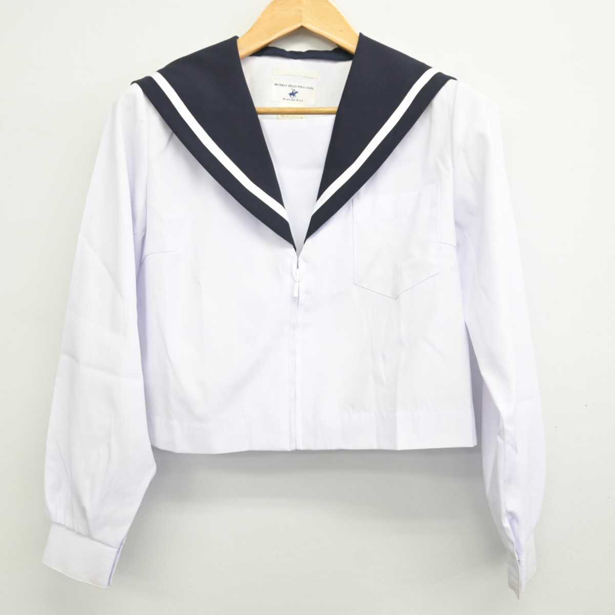 【中古】愛知県 日進北中学校 女子制服 3点 (セーラー服・スカート) sf076625