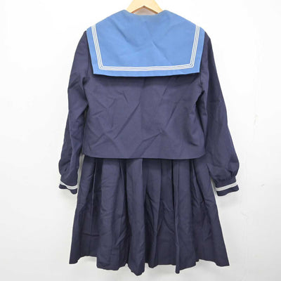 【中古】大阪府 清水谷高等学校 女子制服 7点 (セーラー服・スカート) sf076627