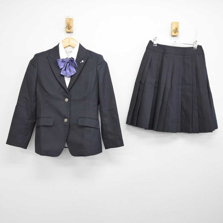 【中古】宮城県 仙台東高等学校 女子制服 5点 (ブレザー・シャツ・スカート) sf076636