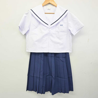 【中古】兵庫県 加古川北高等学校 女子制服 2点 (セーラー服・スカート) sf076642