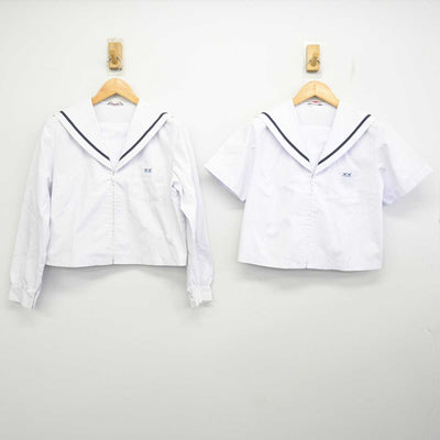 【中古】兵庫県 加古川北高等学校 女子制服 2点 (セーラー服・セーラー服) sf076644