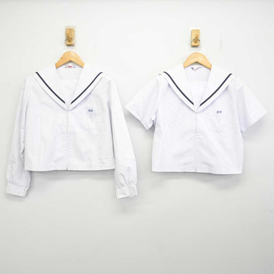 【中古】兵庫県 加古川北高等学校 女子制服 2点 (セーラー服・セーラー服) sf076645