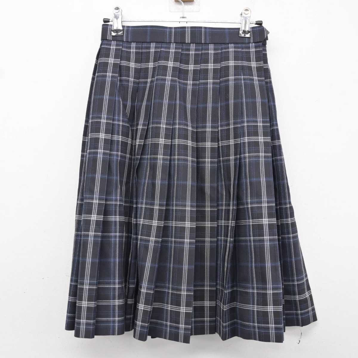 【中古】埼玉県 所沢商業高等学校 女子制服 4点 (ブレザー・ニット・スカート) sf076654