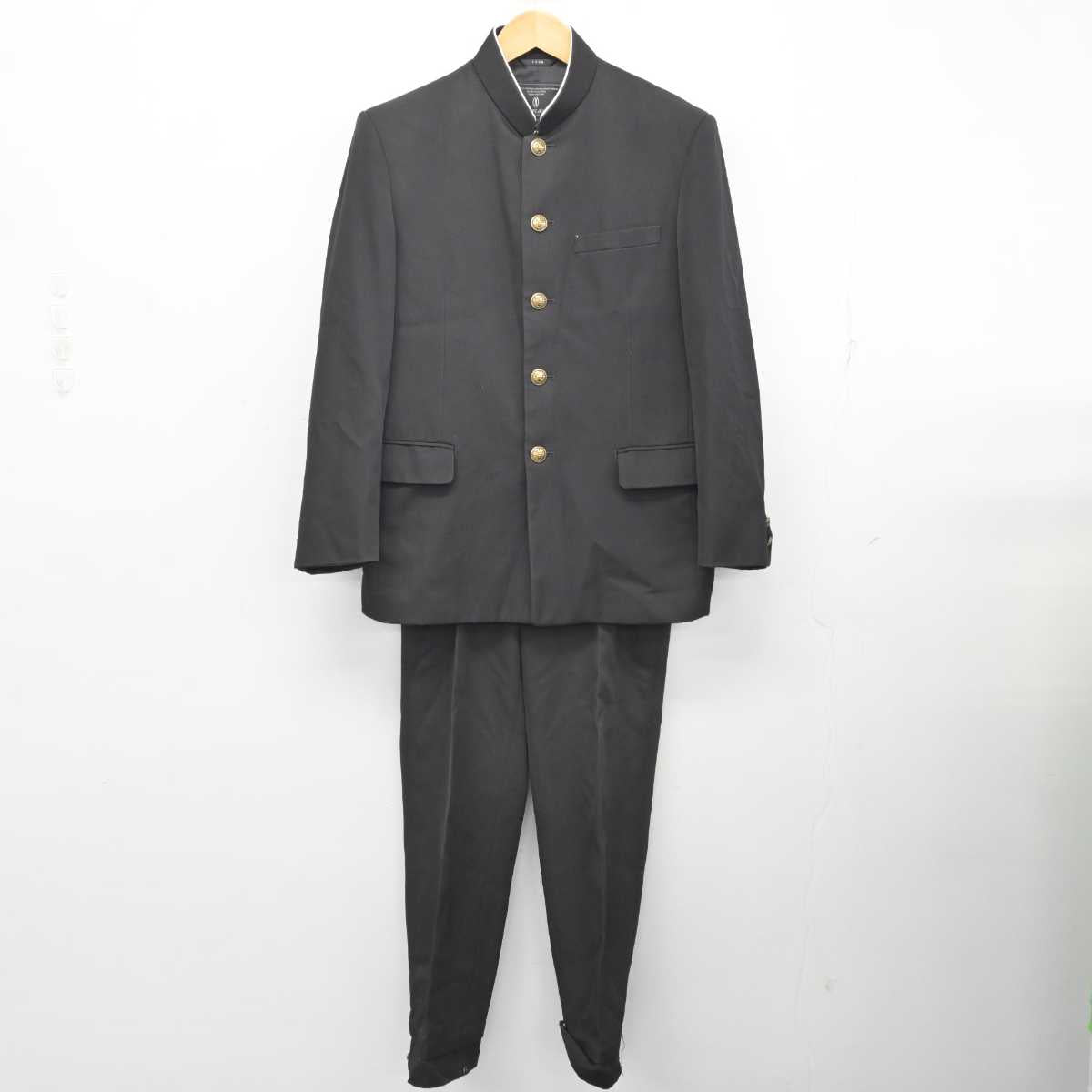 【中古】　 学校名不明 男子制服 2点 (学ラン・ズボン) sf076656