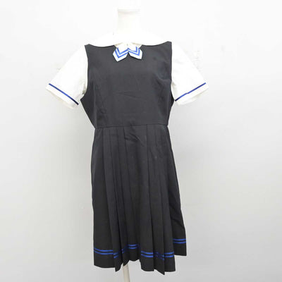 【中古】東京都 瀧野川女子学園中学高等学校 女子制服 3点 (ジャンパースカート・シャツ) sf076659