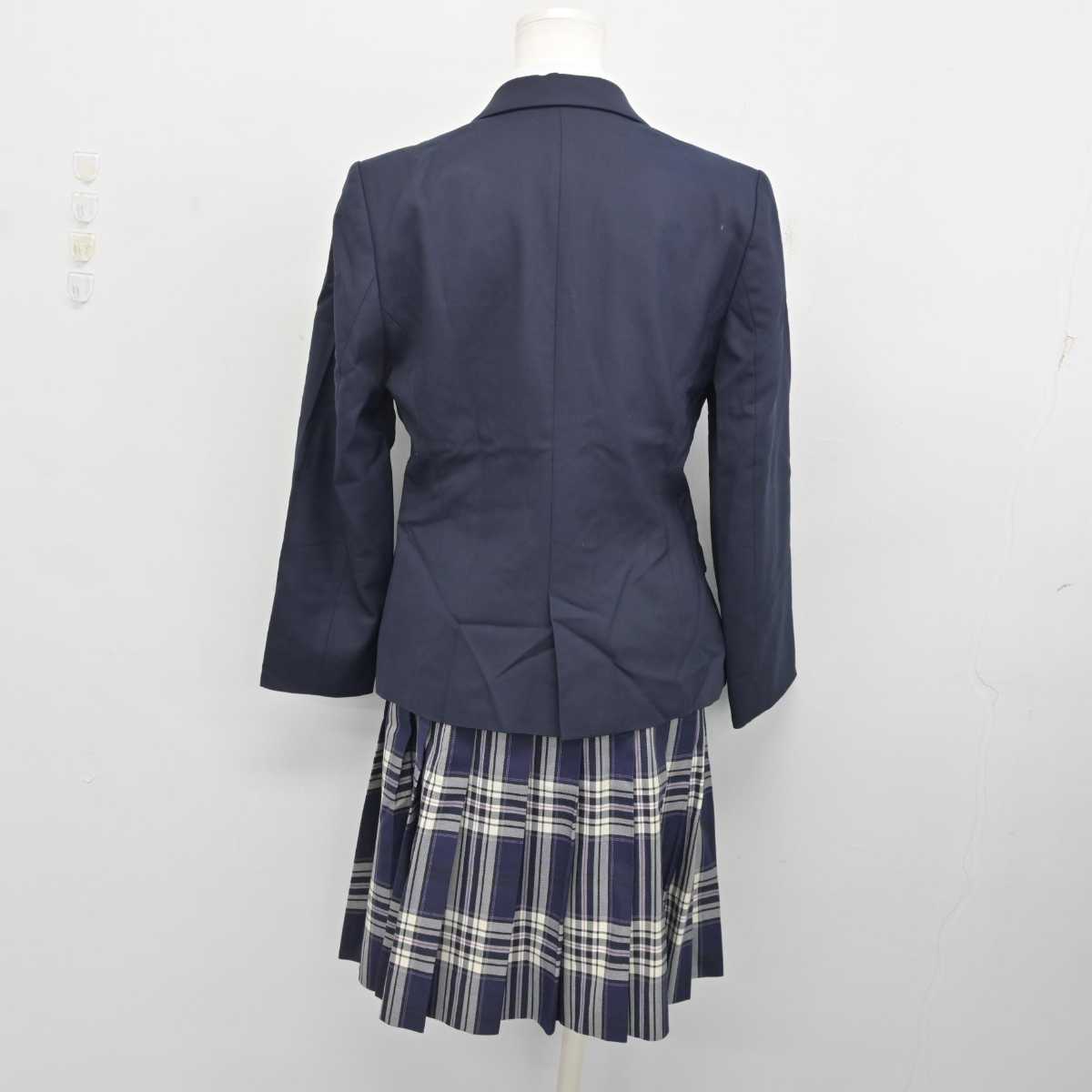 【中古】埼玉県 山村学園高等学校 女子制服 4点 (ブレザー・シャツ・スカート) sf076688