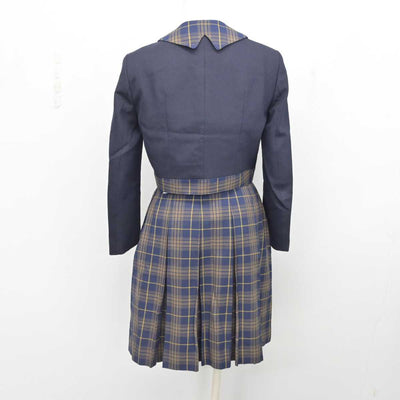 【中古】福岡県 福岡女子高等学校 女子制服 3点 (ブレザー・シャツ・スカート) sf076698