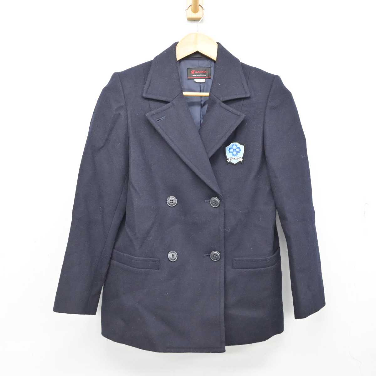 【中古】長崎県 活水中学校・高等学校 女子制服 1点 (コート) sf076702