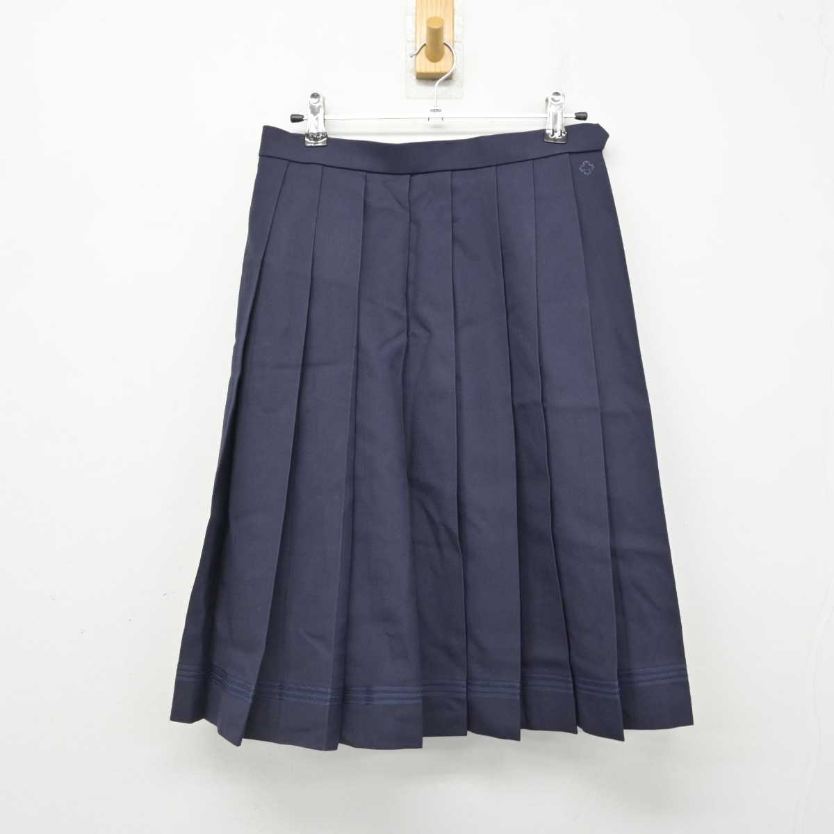 【中古】長崎県 活水中学校・高等学校 女子制服 2点 (ブレザー・スカート) sf076703