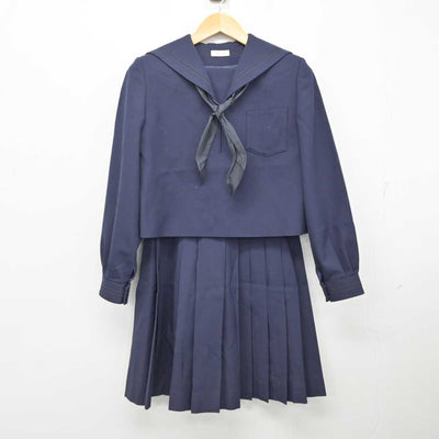 【中古】東京都 田園調布学園中等部・高等部 女子制服 4点 (セーラー服・スカート) sf076705