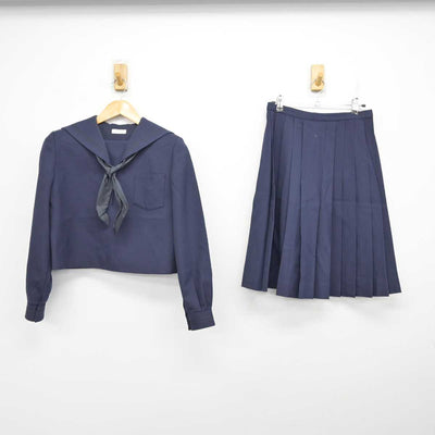 【中古】東京都 田園調布学園中等部・高等部 女子制服 4点 (セーラー服・スカート) sf076705