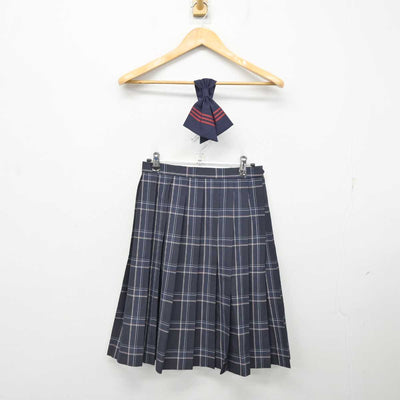 【中古】東京都 田園調布学園中等部・高等部 女子制服 3点 (スカート) sf076706