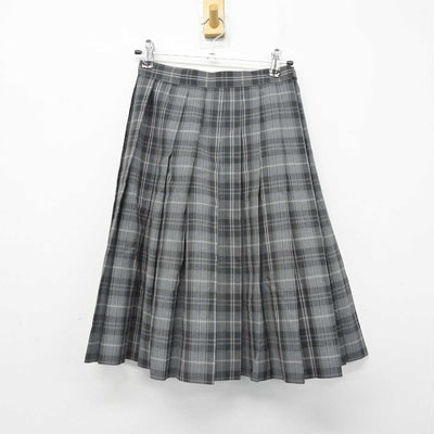 【中古】神奈川県 白鵬女子高等学校 女子制服 4点 (ニットベスト・シャツ・スカート) sf076715