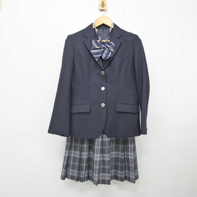 【中古】茨城県 磯原郷英高等学校 女子制服 3点 (ブレザー・スカート) sf076722