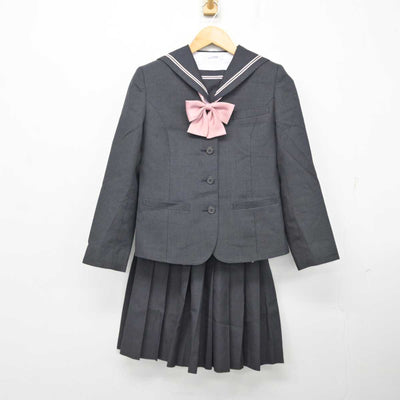 【中古】広島県 瀬戸内高等学校 女子制服 4点 (ブレザー・セーラー服・スカート) sf076724