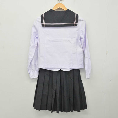 【中古】広島県 瀬戸内高等学校 女子制服 4点 (ブレザー・セーラー服・スカート) sf076724