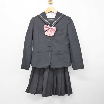 【中古】広島県 瀬戸内高等学校 女子制服 4点 (ブレザー・セーラー服・スカート) sf076725