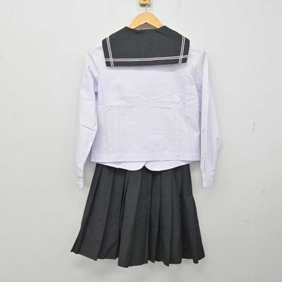 【中古】広島県 瀬戸内高等学校 女子制服 4点 (ブレザー・セーラー服・スカート) sf076725