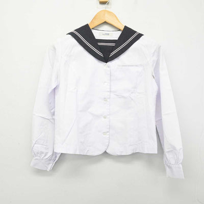 【中古】広島県 瀬戸内高等学校 女子制服 2点 (セーラー服・スカート) sf076728