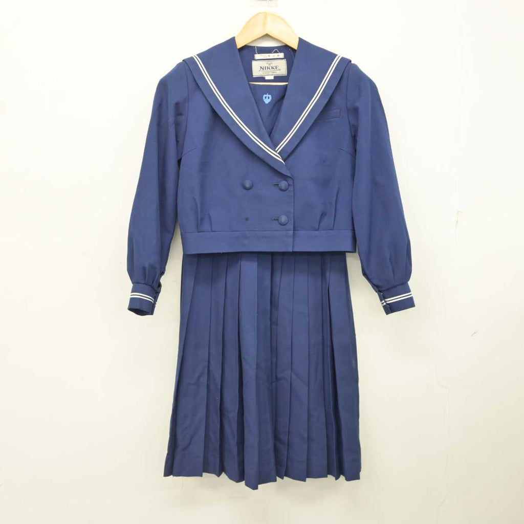 【中古】山口県 黒石中学校 女子制服 2点 (セーラー服・スカート) sf076732 | 中古制服通販パレイド