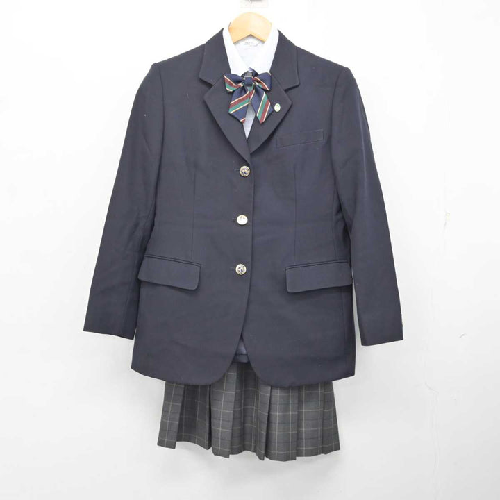 【中古】兵庫県 三田祥雲館高等学校 女子制服 7点 (ブレザー・シャツ・スカート・スカート) sf076737