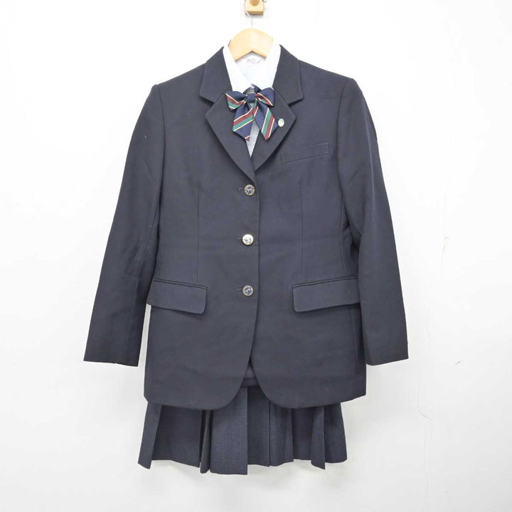 【中古】兵庫県 三田祥雲館高等学校 女子制服 7点 (ブレザー・シャツ・スカート・スカート) sf076737