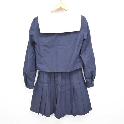 【中古】大分県 大分商業高等学校 女子制服 4点 (ニット・セーラー服・スカート) sf076750