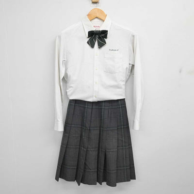 【中古】青森県 柏木農業高等学校 女子制服 5点 (ブレザー・シャツ・スカート) sf076755