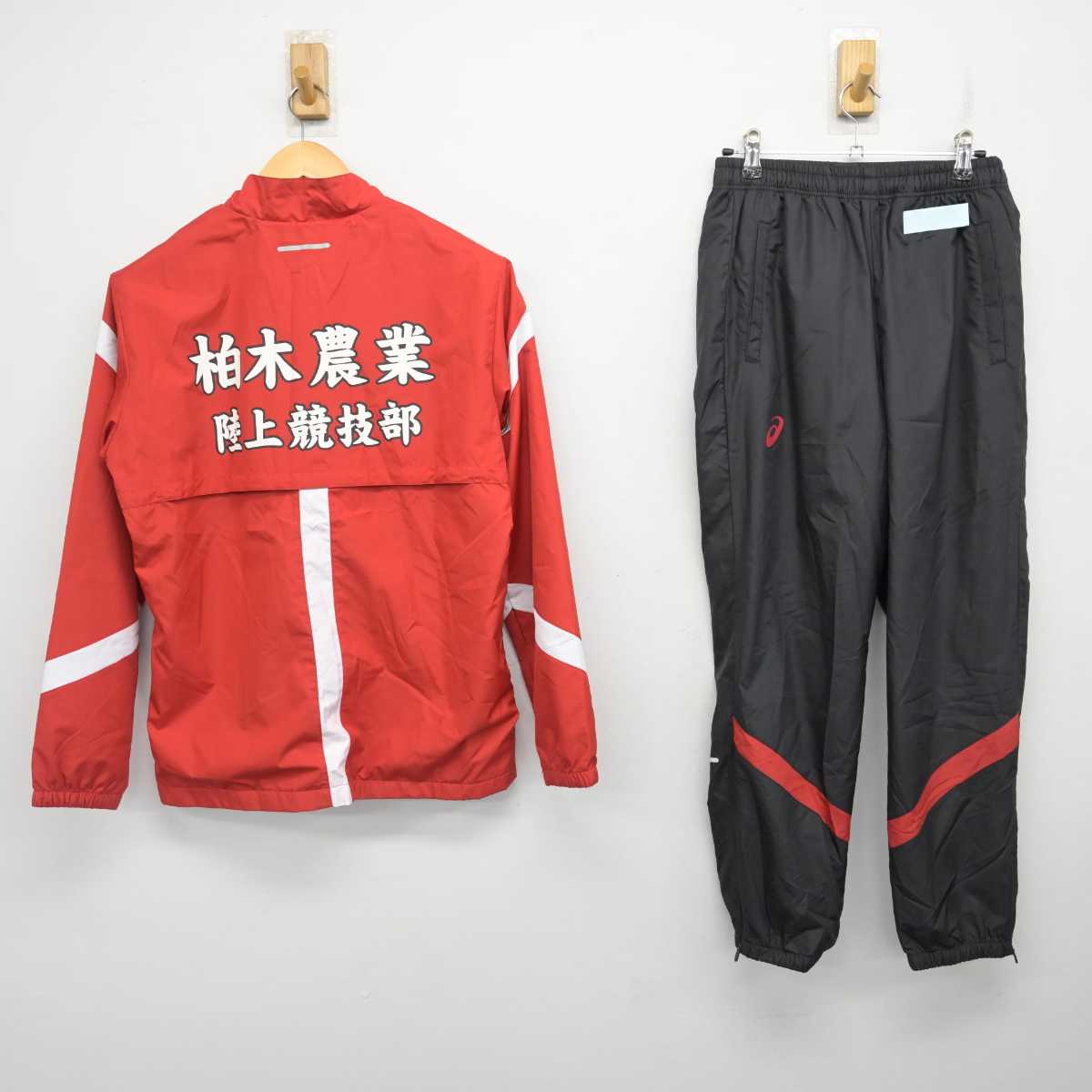 【中古】青森県 柏木農業高等学校/陸上部 女子制服 2点 (部活ユニフォーム 上・部活ユニフォーム 下) sf076759