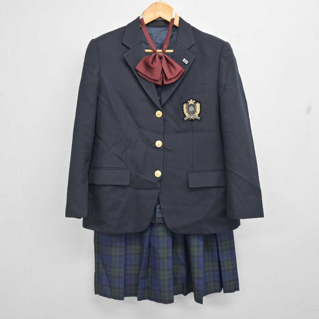 中古】大阪府 高槻北高等学校 女子制服 4点（ブレザー・シャツ