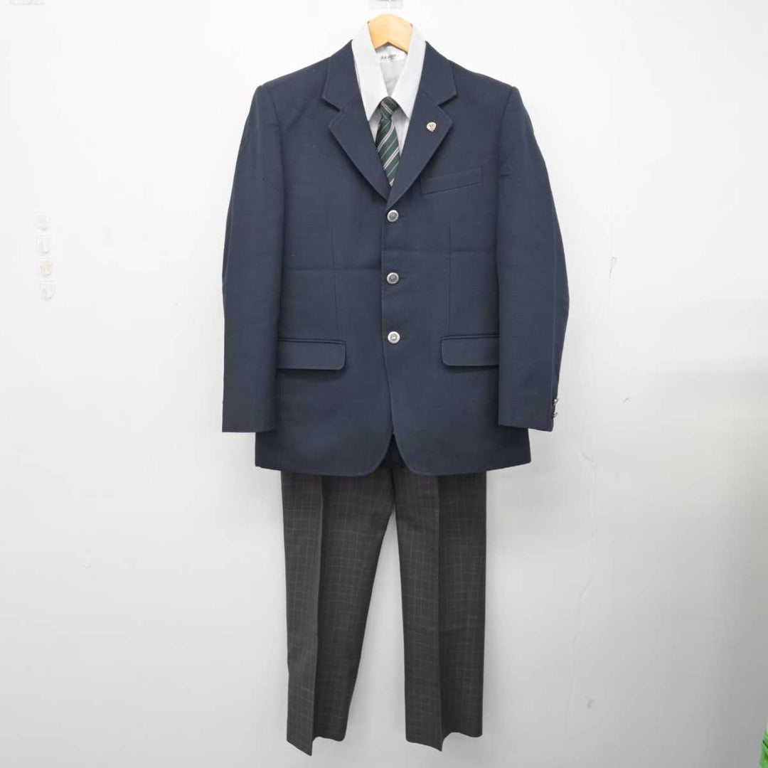 【中古】群馬県 伊勢崎工業高等学校 男子制服 6点 (ブレザー・シャツ・ズボン) sf076765 | 中古制服通販パレイド