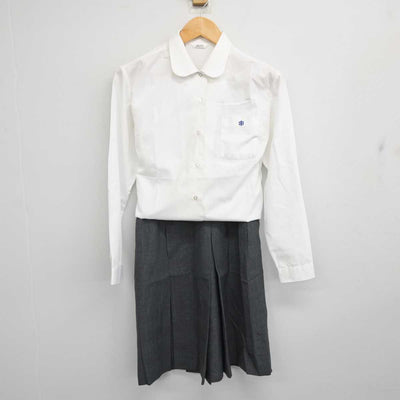 【中古】群馬県 高崎工業高等学校 女子制服 3点 (シャツ・シャツ・スカート) sf076772