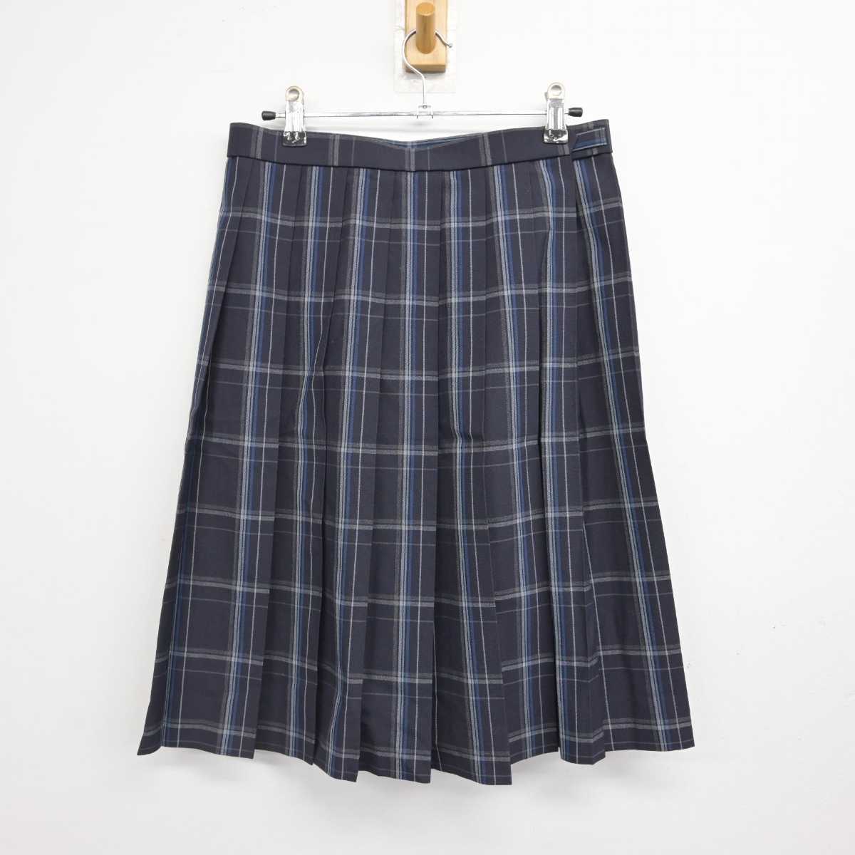 【中古】東京都 東京都市大学等々力高等学校 女子制服 3点 (シャツ・スカート) sf076777