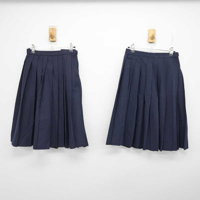 【中古】秋田県 中仙中学校 女子制服 3点 (ブレザー・スカート・スカート) sf076782