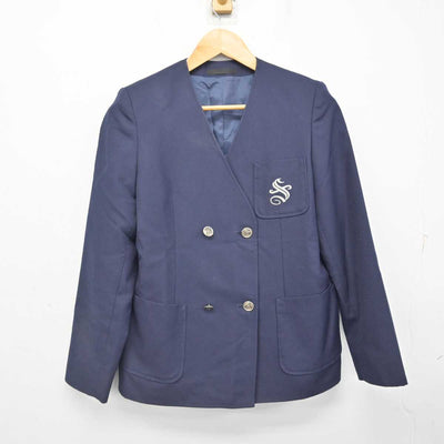 【中古】神奈川県 篠原中学校 女子制服 2点 (ブレザー・スカート) sf076786