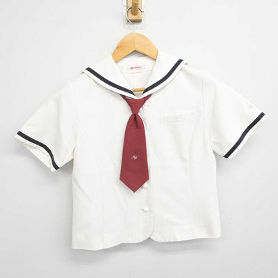 【中古】東京都 東京家政大学附属女子中学校 女子制服 3点 (セーラー服) sf076788