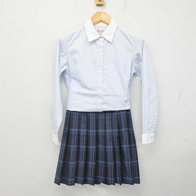 【中古】東京都 東京家政大学附属女子高等学校 女子制服 2点 (シャツ・スカート) sf076792