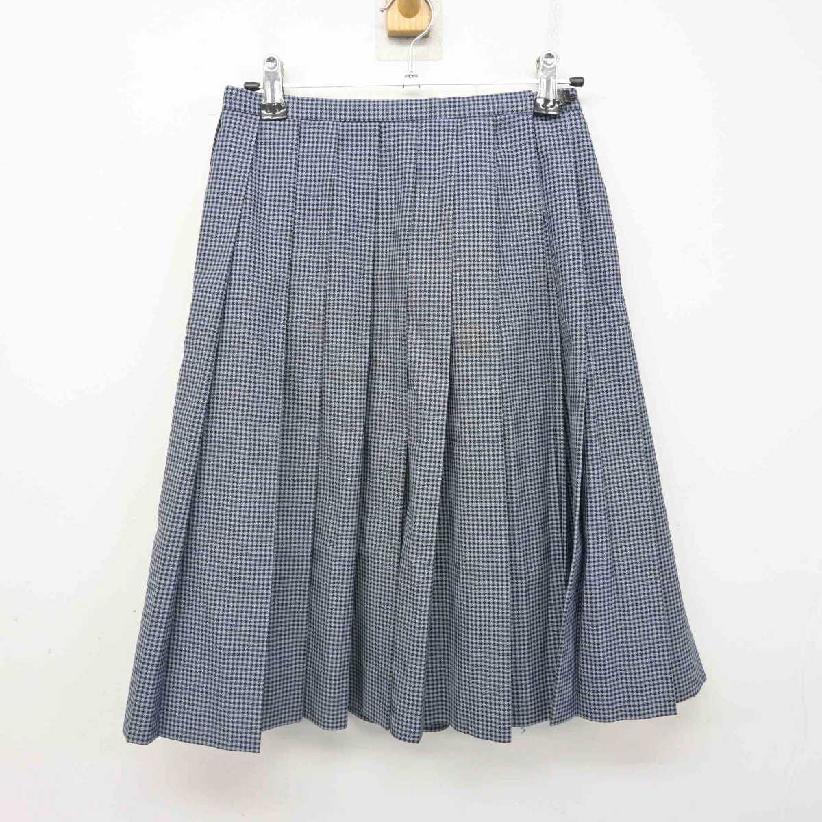 【中古】愛知県 東邦高等学校 女子制服 5点 (ブレザー・ベスト・スカート) sf076802