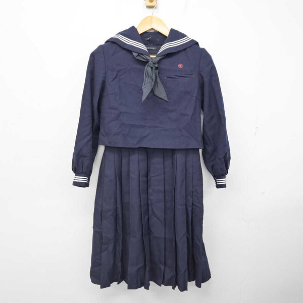 中古】福岡県 筑紫女学園高等学校 女子制服 3点 (セーラー服・ジャンパースカート) sf076808 | 中古制服通販パレイド