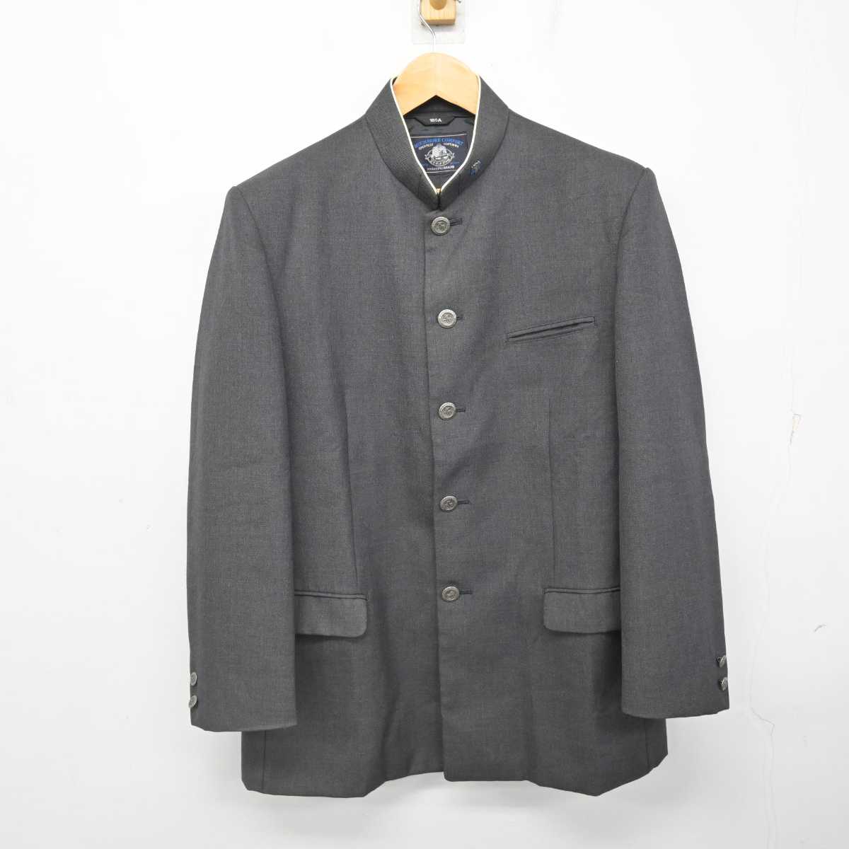 【中古】福岡県 福岡大学附属大濠高等学校 男子制服 3点 (学ラン・ズボン) sf076820