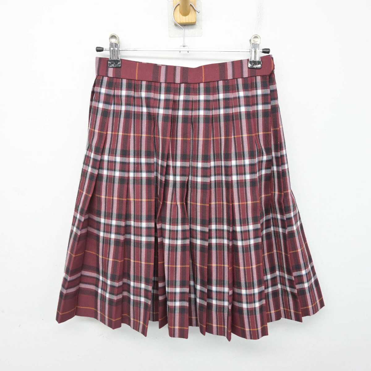 【中古】長崎県 創成館高等学校 女子制服 2点 (その他アイテム・スカート) sf076822